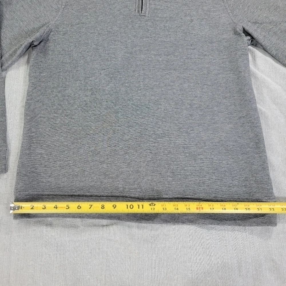 Tasso Elba SPA Mens LG Gray Pullover 100% Cotton EUC Golf Basic Preppy Timeless